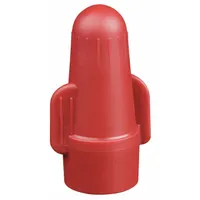 BUCHANAN Twist-On Wire Connectors: Red, Wire Sizes 16 AWG – 10 AWG, 600 V, 500, PK (MPN BT2-500JR)