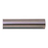 High-speed steel reamer blank with a bright (uncoated) finish. Diameter of 0.0820 inches with tolerance +0.0002/-0.0000 inches. Overall length 2 1/8 inches. Used by machinists to grind custom reamers for precision hole finishing in metalworking applications