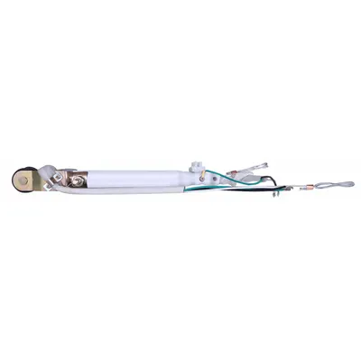 CANARM DCR08WR11 Ceiling Fan Downrod, 8 in L, 1 in W, Steel, White - Downrods