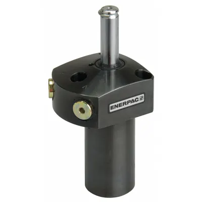 ENERPAC Swing Clamp Hydraulic Cylinder: Double Acting, 500 lbf Clamping Force - Upper Flange Mount Swing Clamp Cylinders