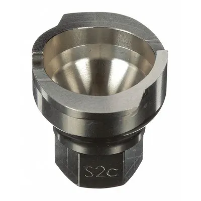 3M PPS Series Spray Gun Cup Adapter, Stainless Steel, S2c, M16x1.5 Thread - Adapters for Spray Gun Cups
