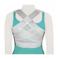 DMI Posture Corrector: 4 in Overall Wd, M Patient Size, Cotton (MPN 632-6224-1936)