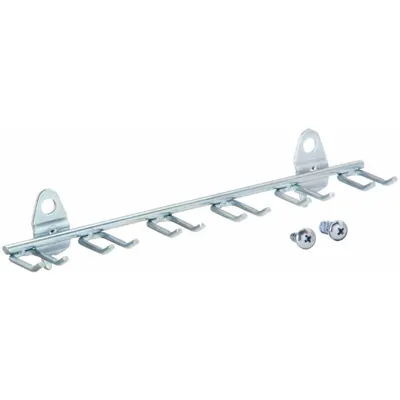 OEM Multi-Prong Tool Holder: 1/4 in Peg Hole - Pronged Toolholders for Round-Hole Pegboard