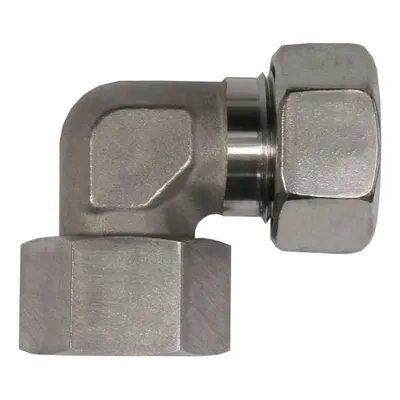 BRENNAN INDUSTRIES D6500 Series Flareless Bite-Type Steel Compression Elbow - Flareless Bite-Type Steel Compression Fittings