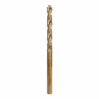DEWALT Drill Bits: 1/4", 135° Pilot Point, Black Oxide Cobalt - General Purpose Cobalt Jobber-Length Drill Bits