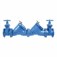 WATTS Double Check Valve Assembly: LF709, 8 in Pipe Size, Flange x Flange, 75.44 in Overall Lg, 709 (MPN LF709-NRS)