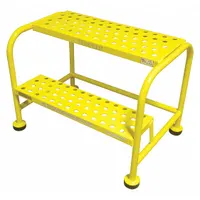 COTTERMAN Step Stool: 2 Steps, 1.7 ft Overall Ht, 450 lb Load Cap, Steel, 1.7 ft Standing Ht (MPN 1002N2626A6E10B8C2P6)