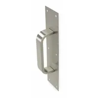ROCKWOOD Door Pull Plate: 3 in Wd, 12 in Ht, Aluminum (MPN 122 X 70A.28)