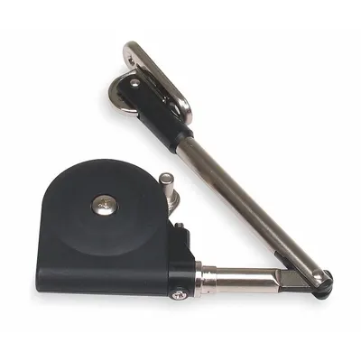 SUGATSUNE Lid Support: 90° Max. Support Angle, Plastic, 8 37/64 in Overall Ht - Lid Supports