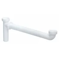 APPROVED VENDOR End Outlet: Plastic, White, 1 1/2 in Nominal Pipe Size, 16 in Overall Lg, Slip (MPN 35386)
