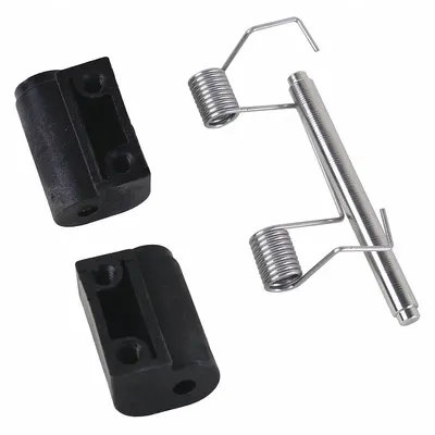 HUBBELL GAI-TRONICS Spring Door Return Kit: Plastic, Mounting Kits, Hinge/Spring Pin