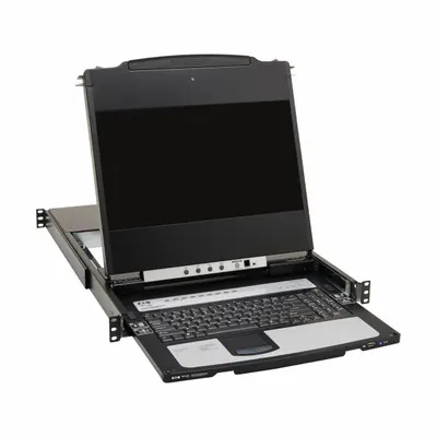 EATON TRIPP LITE Server Management Console: KVM Included, Single User Users Supported - KVM Consoles