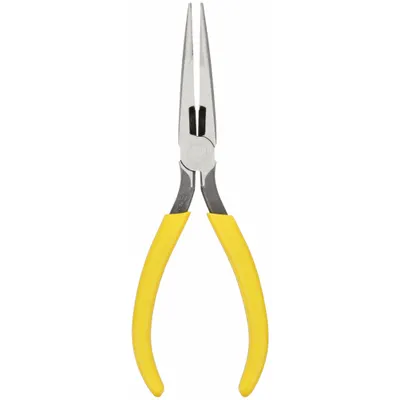 KLEIN TOOLS Needle Nose Plier: 2 in Max Jaw Opening, 6 5/8 in Overall Lg, 1 7/8 in Jaw Lg - Needle-Nose Pliers