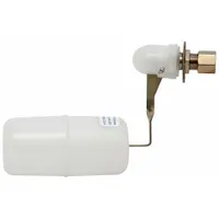 BOBBY Float Valve Assembly: For Water Media, Angle Valve Body, Rectangular, Bulkhead, 0.3 gpm, Adj (MPN RM292-12-N)