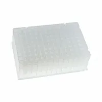 MTC BIO Well Plate: Sterile, 96 Wells, 1.2 mL, 7 mm Dia, RNase/DNase Free, Round, Polystyrene (MPN DP1M-RD-96-NS)