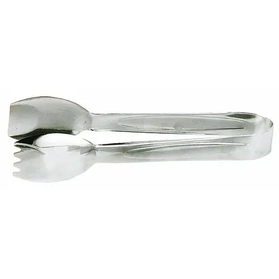 CARLISLE Serving Tongs, 6 in, Stainless Steel, Silver