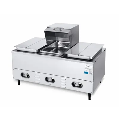 CROWN VERITY CV-3WHS Hot Dog Steamer, 240V AC, 20 in Cooking Surface - Hot Dog Steamers