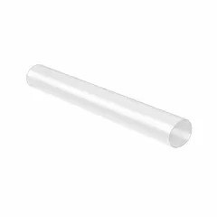 Clear heat shrink tubing with a 2:1 shrink ratio, 0.75 in inner diameter before shrinking, and 6 in length. Supplied in a 10-pack. Used for insulating and protecting electrical connections, wire harnessing, terminal insulation, and cable repair.