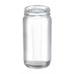 This 250 mL clear wide mouth round glass bottle from WHEATON features a colorless body and a 58-400 mm screw closure size. It is not graduated and is supplied without a closure or closure liner. Suitable for general laboratory storage, mixing, and sampling of liquids and powders.