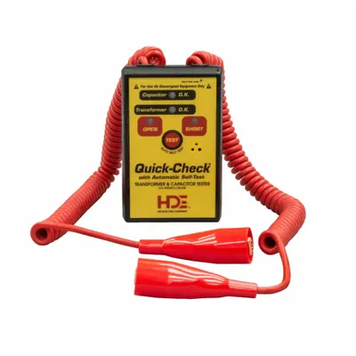 HDE Transformer and Capacitor Tester: Audible/Digital Display, Open and Shorted Checks - High-Voltage Transformer & Capacitor Testers