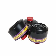 Multi-gas filter cartridge for use with Sentinel XL PAPR systems. Provides respiratory protection against multiple gas and vapor hazards in industrial environments. Sold in a 3-pack.