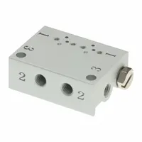 Valve Manifold: 2 Ports, 0.008 Coefficient of Volume (Cv), VV100-S41-02-M5