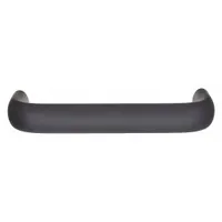 MONROE PMP Pull Handle: Threaded Holes, Aluminum, Black, 6.31 in Mounting Hole Center to Center (MPN MA-C763-040)