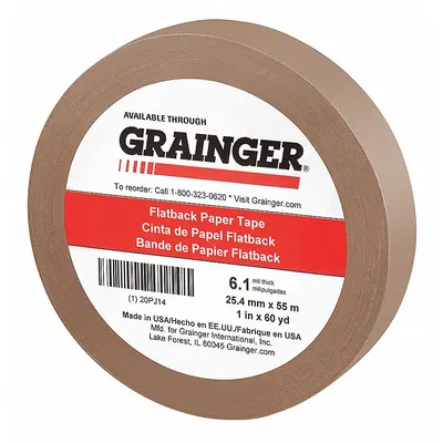 OEM Packaging Tape: 6 mil Tape Thick - Pressure-Sensitive Paper Tape