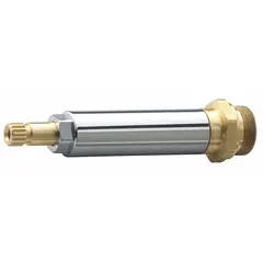 This right hand bonnet and stem assembly is used in bathtub and shower faucet valves to control water flow and temperature. It is designed for right-hand configuration applications in residential and commercial plumbing systems.