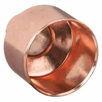 Wrot copper coupling with cup x FTG ends for joining 1 1/4 in CTS to 1/2 in CTS copper tubing. Designed for sweat/solder installation, suitable for plumbing, HVAC, and refrigeration systems in potable water and hydronic heating lines
