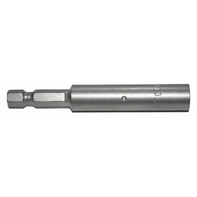 ZEPHYR Bit Holder: Bit Holder, Power, 1/4 in Compatible Bit Size, Hex Compatible Bit Shank - Extended-Reach Bit Holders