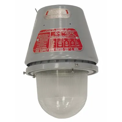 APPLETON ELECTRIC Explosion Proof Pendant: T3C Temp Code, 300 W, Suspended Mount - Bulb-Dependent Jelly Jar Hazardous Location Lights