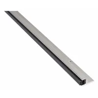 NATIONAL GUARD Door Weatherstripping: Magnetic, Screw-In Mounting, Vinyl, 3 ft Overall Lg, Gray (MPN 159MA-36)