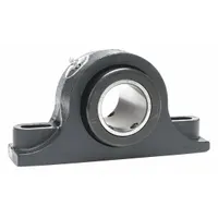 MOLINE BEARING Pillow Block Bearing: 2 15/16 in Bore, Fixed, Cast Iron, 3 1/8 in Shaft Ht, 2 Holes (MPN 19321215)