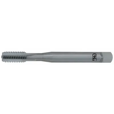 OSG Straight Flute Tap: M10x1.5 Metric, D6 / 4H-6H, 4 Flute, Bottoming Chamfer - Straight-Flute Machine Taps for Aluminum