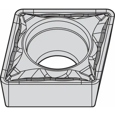 WIDIA Diamond Turning Insert: CCMT2152FP - Diamond Indexable Turning Inserts