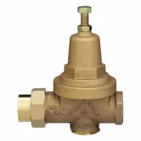 WILKINS Water Pressure Reducing Valve: FNPT x FNPT, 3/4 in Pipe Size, Bronze, 25 psi to 75 psi (MPN 34-500XL)