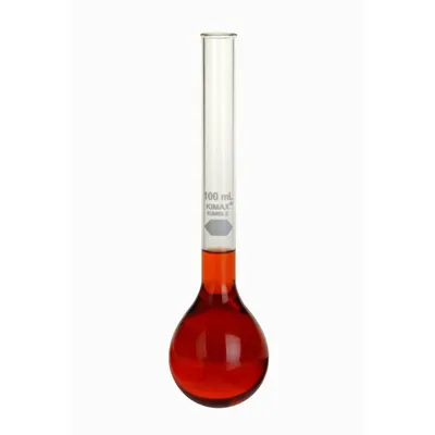 KIMBLE Kjeldahl Flask: 500 mL, Colorless, Conical, A - Glass Kjeldahl Flasks