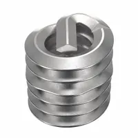 HELI-COIL Helical Insert: Tanged Tang Style, Free-Running, #6-32 Thread Size, 1,000 PK (MPN 1185-06CNW207S)