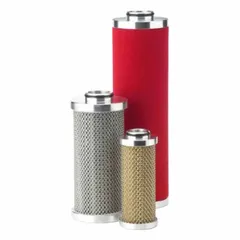 Replacement coalescing element for compressed air and gas filtration. Features 1 micron borosilicate glass nanofibre media for high-temperature coalescing applications. Removes liquid aerosols and fine particulates from process streams.