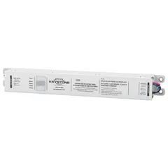 This constant current LED driver accepts 120 to 277V AC input and delivers 30 to 54V DC output at 850 mA, with a maximum power output of 45 W. It features 0-10V dimming for adjustable light levels. Suitable for powering LED lighting fixtures such as troffers, downlights, and linear luminaires in commercial and industrial settings.