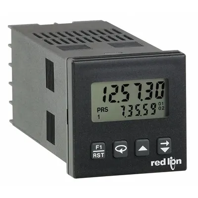 RED LION Time Meter: 85 V AC – 250 V AC, 18 V DC – 36 V DC, 0.3 in Digit Ht - Max. - Time Digital Panel Meters
