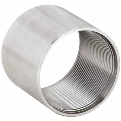 CALBRITE Threaded Coupling: 316 Stainless Steel, 1 1/4 in Trade Size, 2 1/16 in Overall Lg - Threaded Couplings