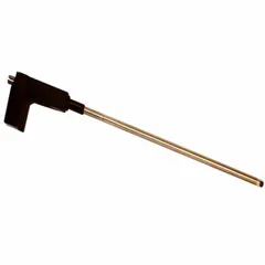 This knee actuator is constructed of metal with a silver finish. It is designed for use with HillRom Series 850 healthcare beds, compatible with manufacturer part number P870. The actuator adjusts the knee section of the bed to assist patient positioning.