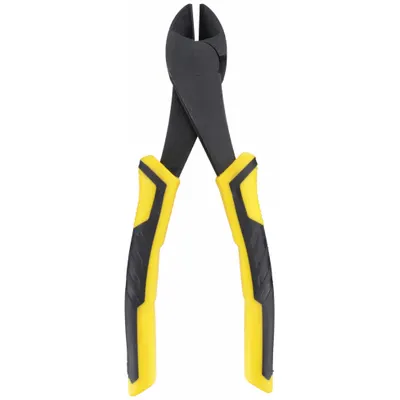 STANLEY Diagonal Cutting Plier: Flush, Straight, Oval, 7/8 in Jaw Lg, 1 1/8 in Jaw Wd - Flush-Cut Diagonal-Cutting Pliers