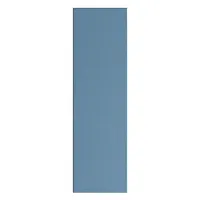 ASI GLOBAL Partition Column: Plastic Polymer, Pebble, Blue, 82 in Ht, 24 in Wd, 1 in Thick (MPN 40-90872453-9509)