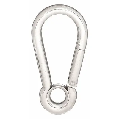 LUCKY LINE PRODUCTS Interlocking Snap: 1 Snaps, 880 lb Working Load Limit - Load Rated Spring Snaps