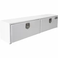 BUYERS PRODUCTS Top Sider: Topside Truck Box, Double Drop-Down Doors Lid, T-Handle, 72 in Overall Wd (MPN 1702880)