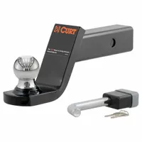 CURT Towing Ball Mount: III, 2 in Ball Dia, Ball Mount Ball Mount, 2 in Compatible Ball Dia (MPN 45142)