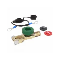 This top-post rotary disconnect switch isolates the battery from the electrical system to prevent parasitic drain and enable safe maintenance. Rated for 12V with a maximum surge current of 500A, it features zinc contacts and negative polarity. Suitable for use in vehicles, equipment, and machinery requiring reliable battery isolation